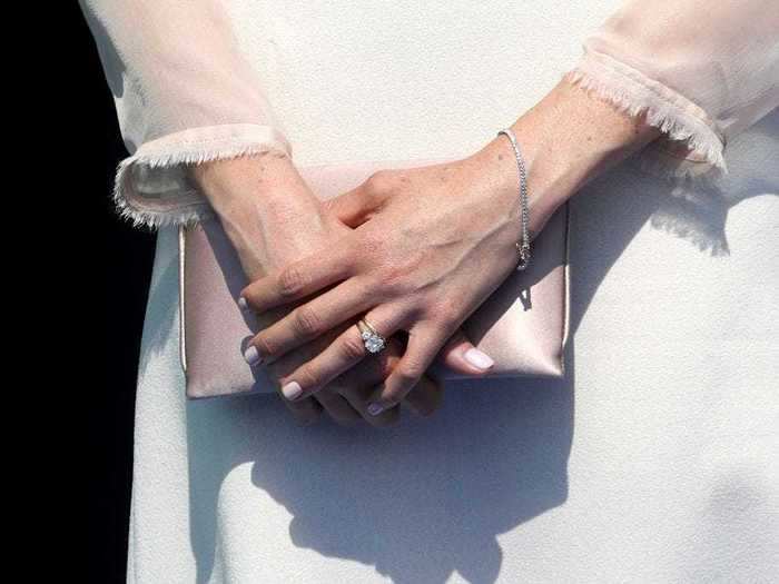 The Queen reportedly only allows neutral nail colors.