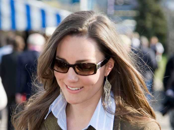 She wore button-down shirts and blazers before joining the royal family.