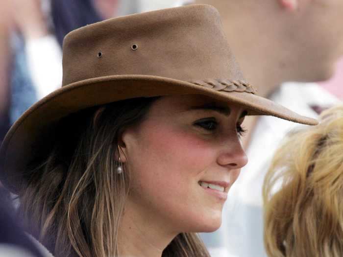 Middleton used to wear cowboy hats.