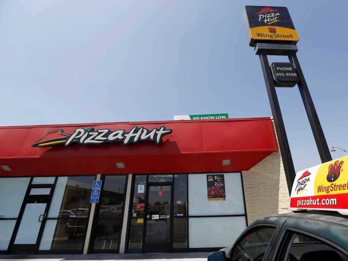 Pizza Hut announced in 2019 that it will be closing over 500 underperforming restaurants in a two-year period.