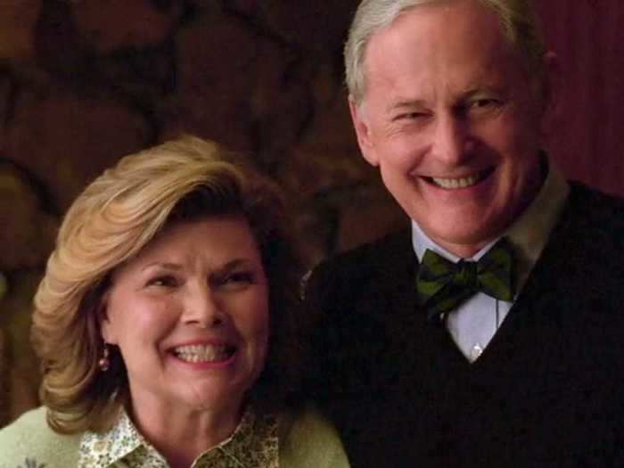 Debra Monk and Victor Garber played Will