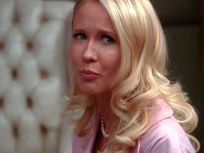 "Pitch Perfect" star Anna Camp played a judge at Sectionals named Candace Dystra.