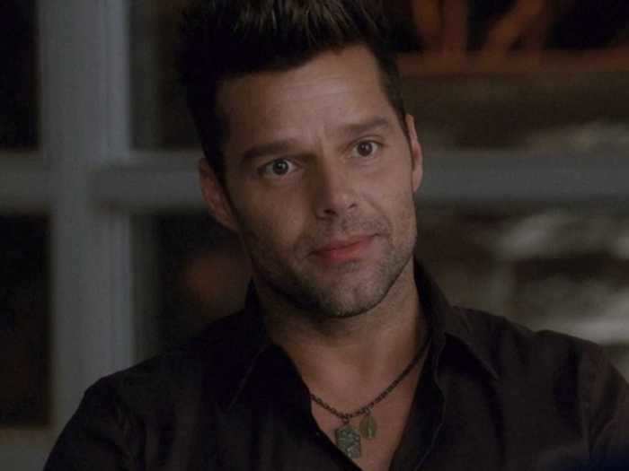 Ricky Martin played a Spanish teacher named David Martinez on season three.