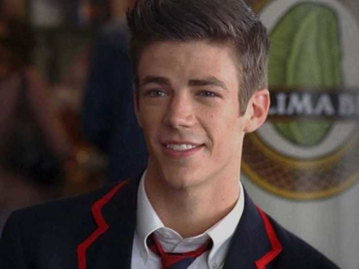 "The Flash" star Grant Gustin had a recurring role as Sebastian Smythe.