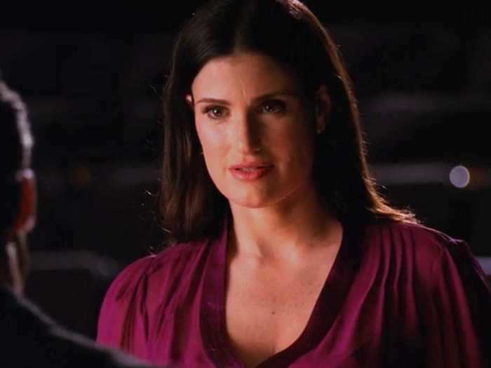 Idina Menzel had a recurring role as Rachel