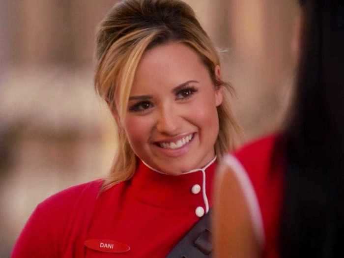 Demi Lovato guest-starred as a waitress named Dani on season five.