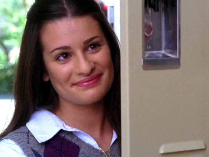 Lea Michele played Rachel Berry, an ambitious student who had her sights set on becoming famous someday.