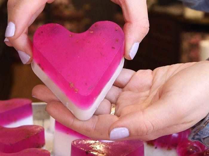 Attempt your own DIY bars of soap for a practical crafting session.