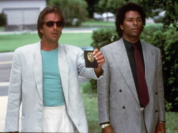 In 1984, the hit series "Miami Vice" premiered.