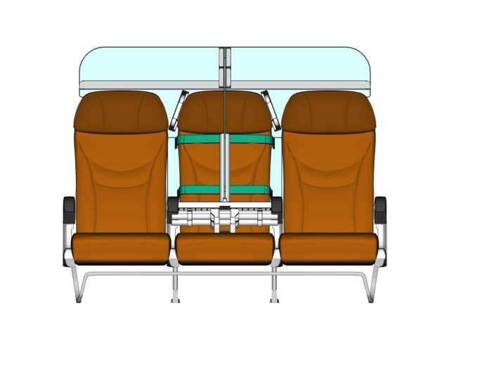 French engineer Florian Barjot and his company EarthBay crafted the new seat add-on, called PlanBay, as an alternative to true six-feet-apart social distancing on airplanes.