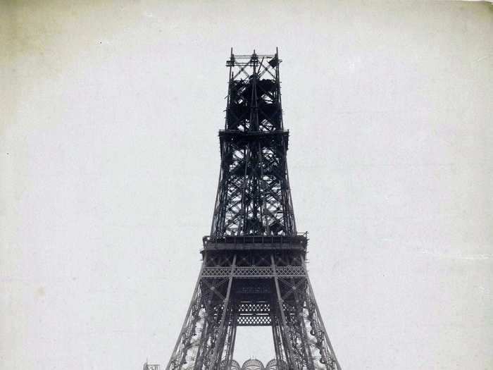 Now a defining feature of the city, the Eiffel Tower was built for the World