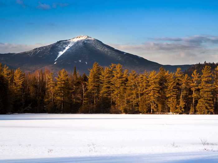 The Adirondack Mountains in New York contain over 31,000 miles of rivers and streams.