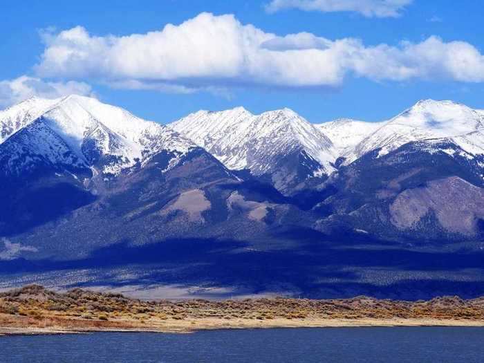 The Rocky Mountains span 3,000 miles and include over 100 distinct ranges.