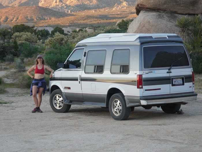 The weather can fluctuate depending on where they are. In the Mojave Desert, it can be in the 90s, so the two will wear shorts and tank tops.