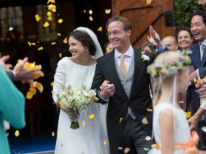 Prince Jaime de Bourbon Parme and Viktoria Cservenyak of the Netherlands tied the knot in 2013.