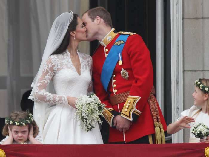 Prince William and Kate Middleton married in Westminster Abbey in 2011.