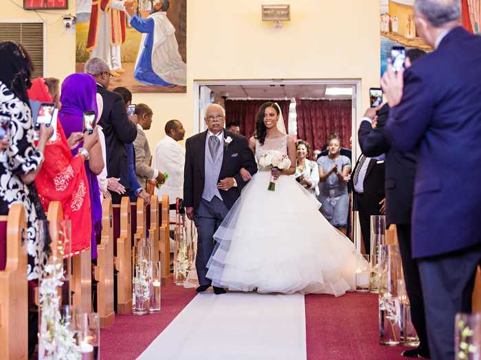 Prince Joel Dawit Makonnen Haile Selassie and Princess Ariana Makonnen of Ethiopia got married in Washington, DC, in 2017.