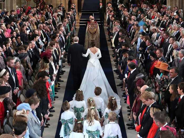 Jack Brooksbank and Princess Eugenie also held their wedding at St. George