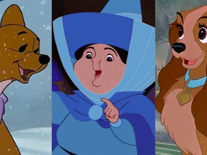 The voice of Kanga in "Winnie the Pooh" is also the main character from "Lady and the Tramp" and one of Aurora