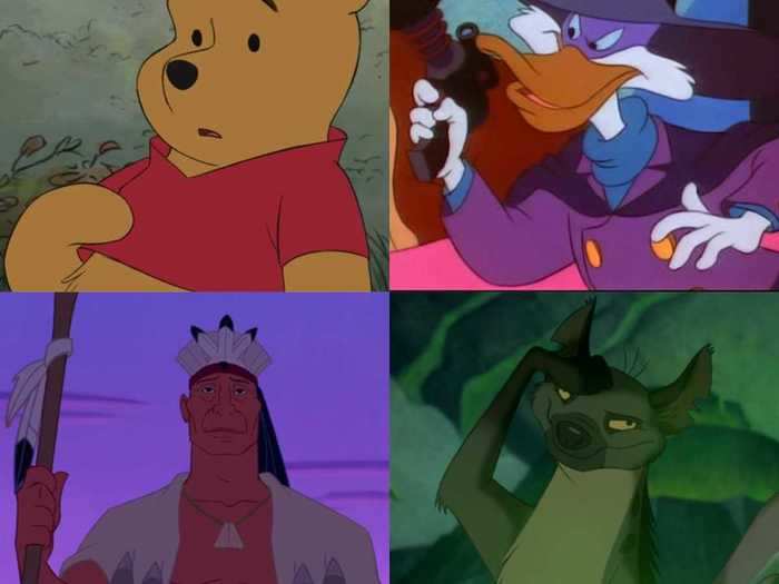 The voice of Winnie the Pooh is also the man behind Darkwing Duck, Chief Pohawtan, and one of the hyenas from "The Lion King."