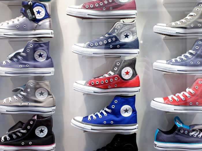 Converse sneakers received their All-Star name in 1917.