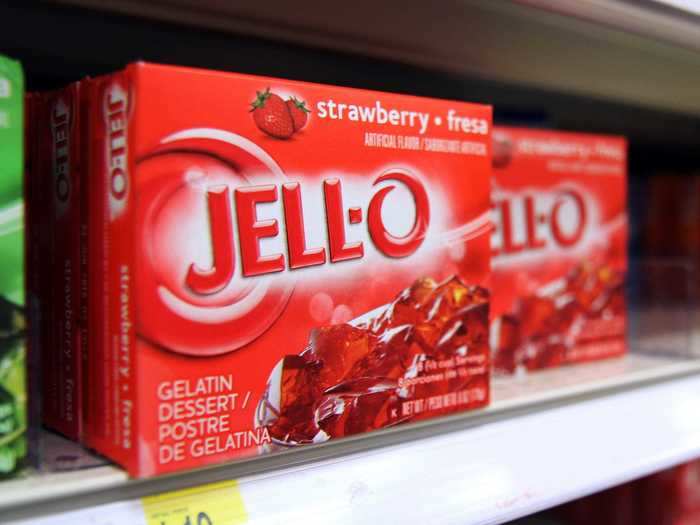 Jell-O was created by Pearle Bixby Wait, a carpenter and cough syrup manufacturer, in 1897.