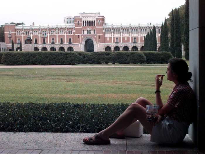 21 (tie). Rice University