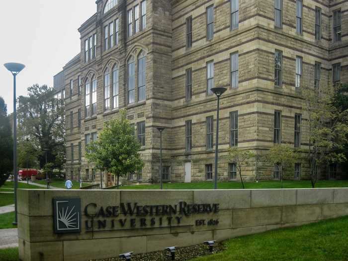 43 (tie). Case Western Reserve University