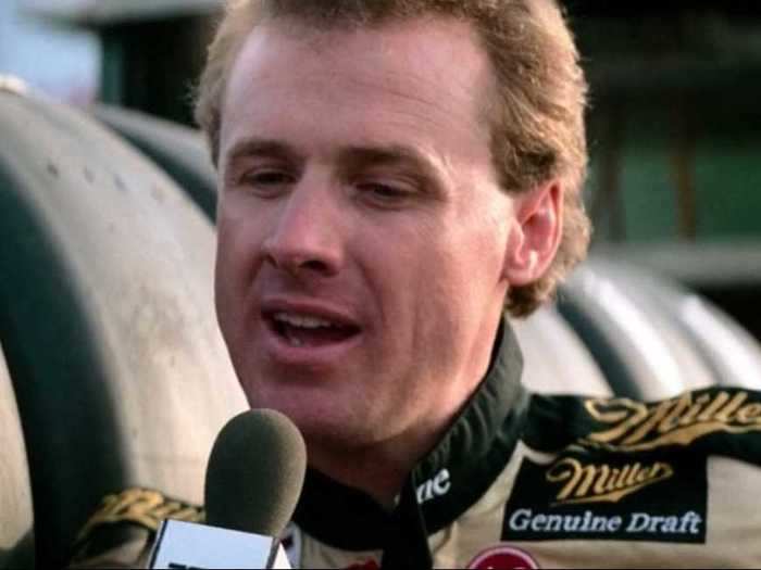 A young Rusty Wallace made a cameo. In 1990, he was the reigning NASCAR champion.