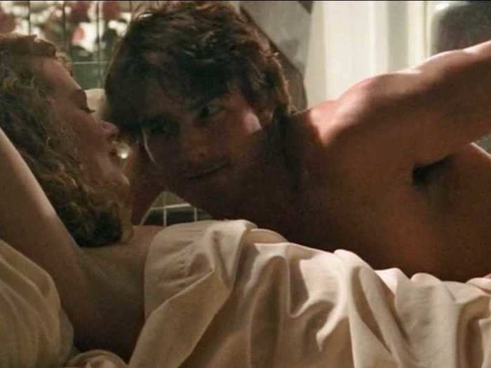 Tom Cruise and Nicole Kidman still liked each other. They would get married a year after this movie was filmed.