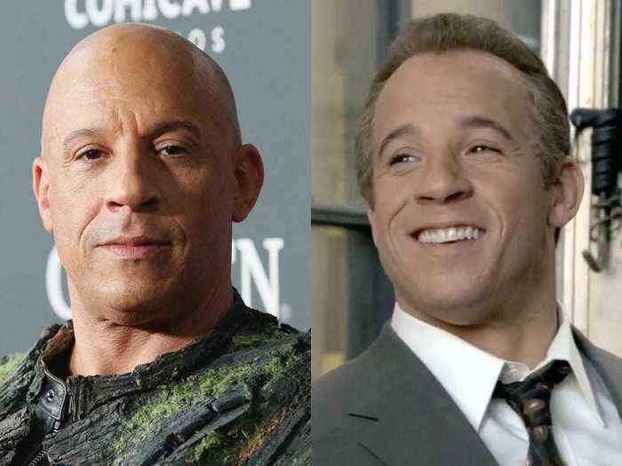 Vin Diesel has been bald for as long as he