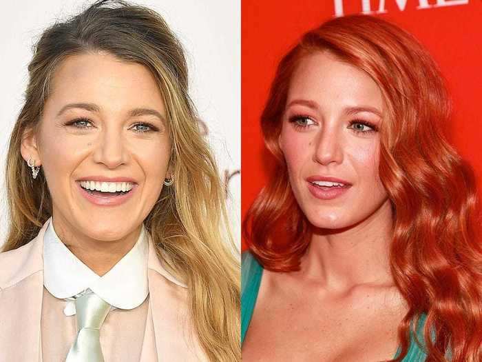 Blake Lively is known for her beachy, blonde waves, but she