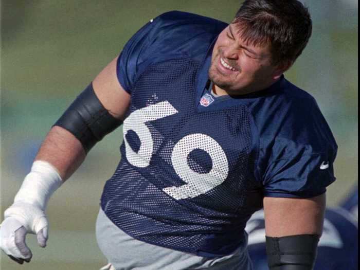 Mark Schlereth was a 290-pound offensive lineman for Washington and Denver and last played in 2000.