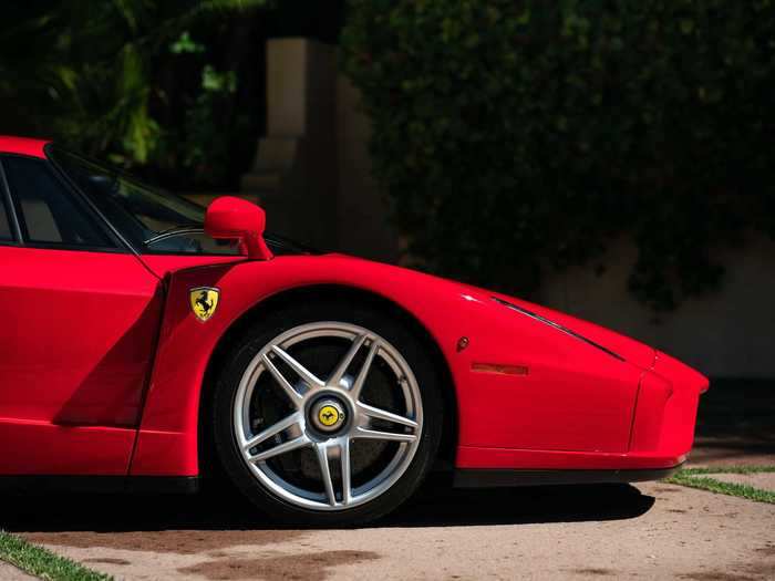 The Enzo represents one of Ferrari’s flagship halo cars.