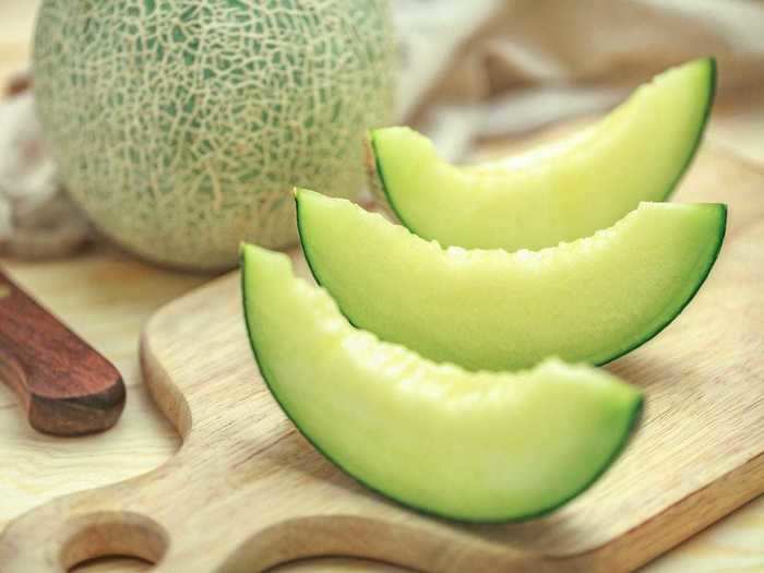 Honeydew melon has copper, which is great for healthy skin.