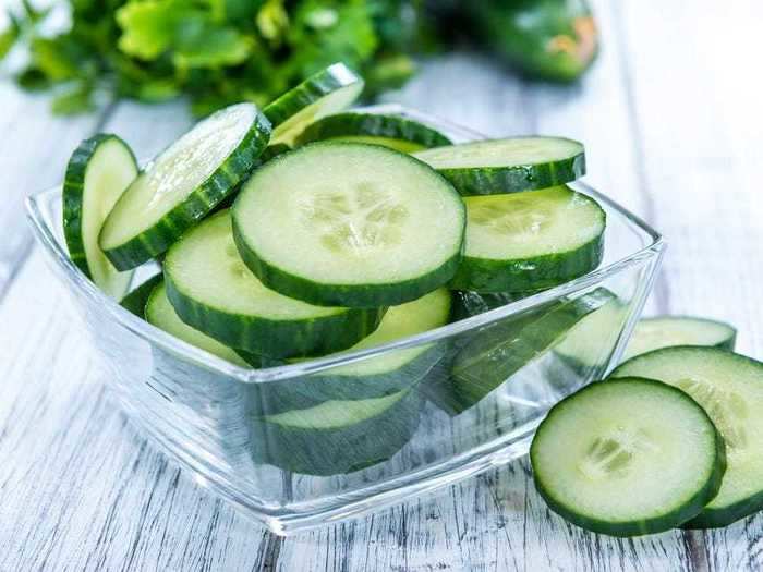 The skin and seeds of cucumbers are rich in nutrients.