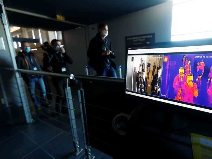 Thermal scanners were previously used in some airports during the SARS outbreak in 2003, and the Ebola scare in 2014. Rather than having airport personnel physically scan people before a flight, thermal scanners can monitor body heat on a television screen from a distance.