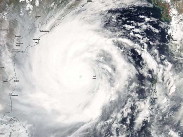 ​Cyclone Amphan on May 18 at 2:30 pm IST