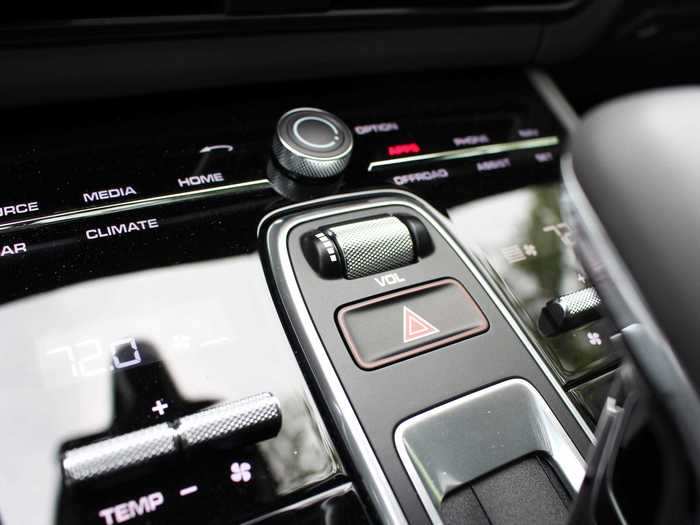 The audio volume control alone is a study in attention to detail.