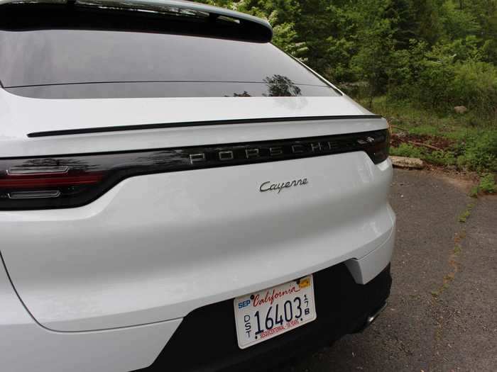 I will say that Porsche could up the ante somewhat on the nameplating. You might need binoculars to read "Cayenne" in chrome from a distance.