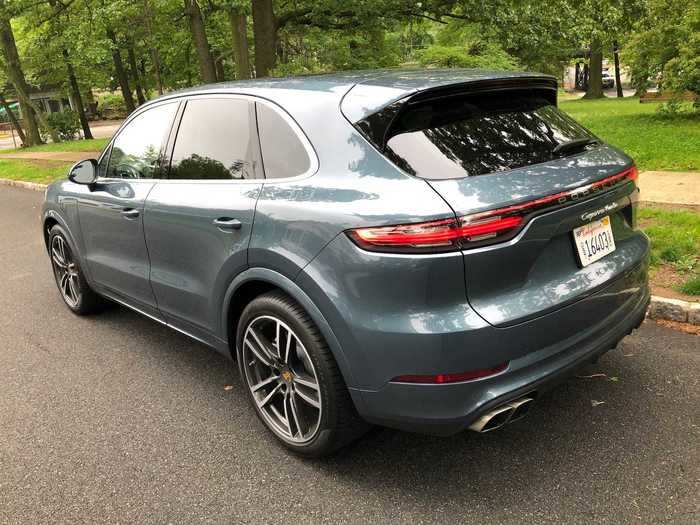 I mean, the Cayenne is glorious, but the back end is regrettable.