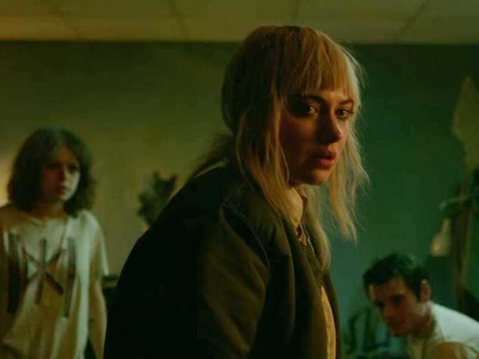 "Green Room" follows a young punk band as they try to survive a vicious band of neo-Nazis.