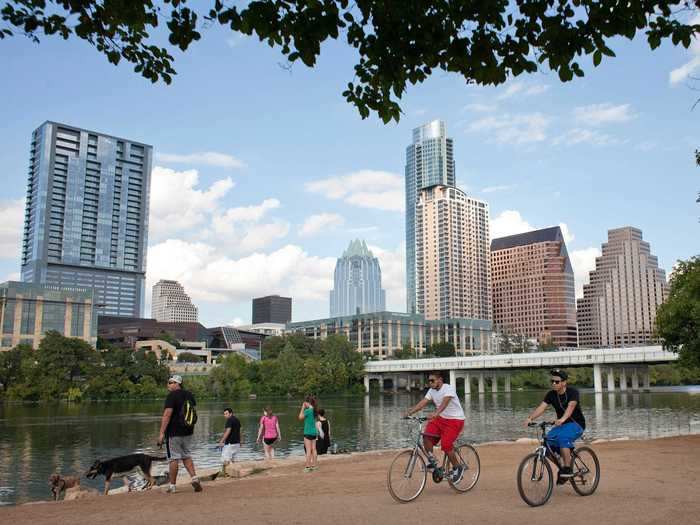 In ninth place for best cities for staycations is Austin, Texas.