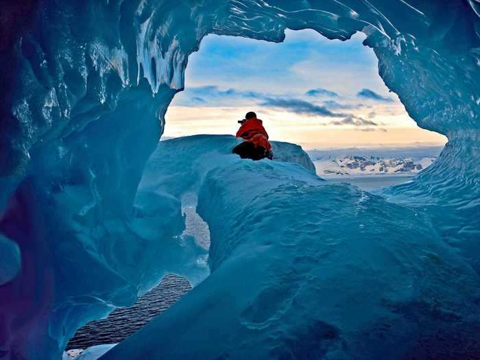 A cruise to Antarctica.