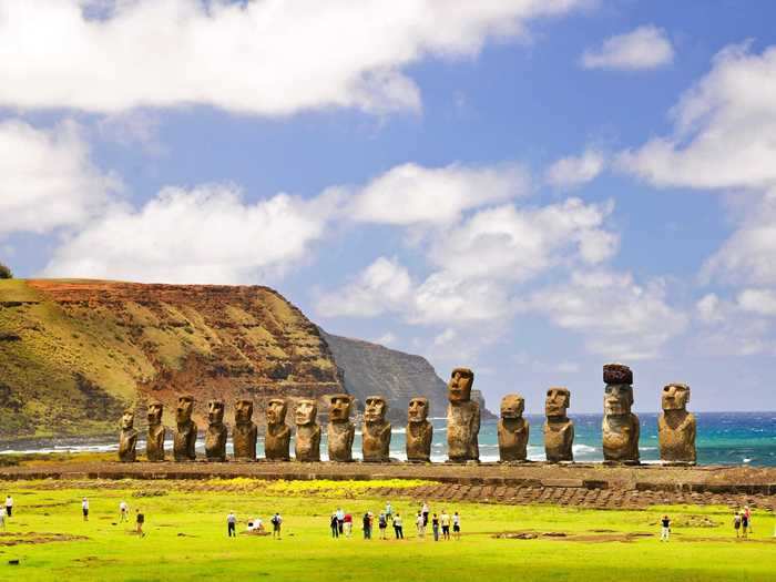 A getaway to one of the most remote islands in the world: Easter Island.