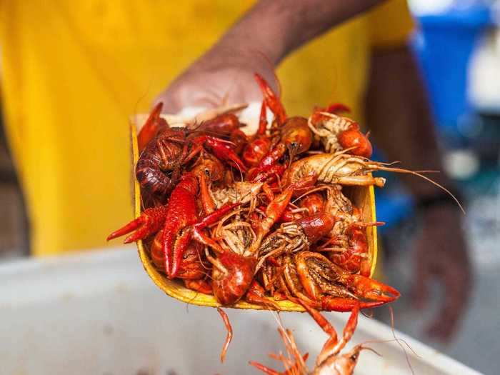 TEXAS: Crawfish