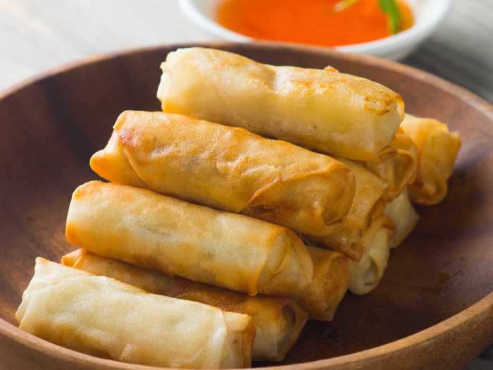 MONTANA: Egg rolls