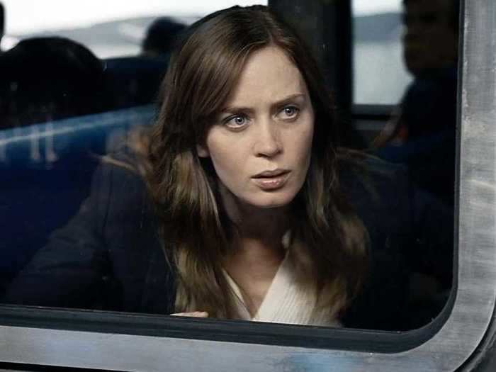 Emily Blunt starred in the film adaptation of "The Girl on the Train" (2016).