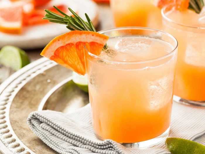 If you have tequila at home, try making a paloma.