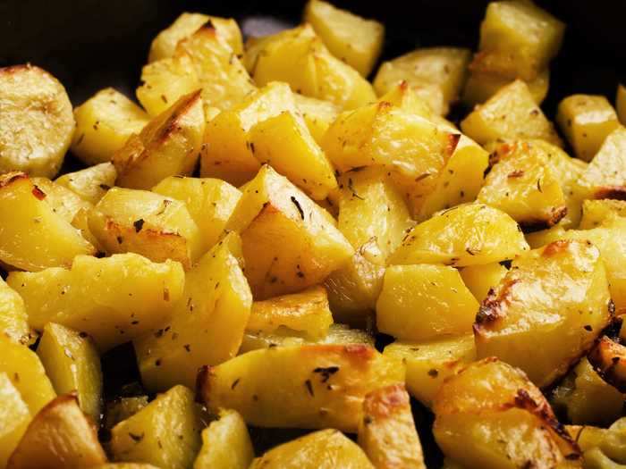 Roast your potatoes instead of boiling them.